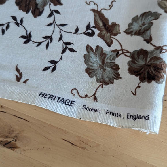 Vintage curtain skirt 8 - Picture 7 of 8